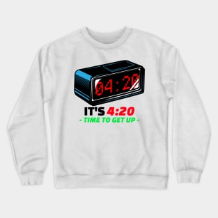 Engineer Alarm Clock Crewneck Sweatshirt